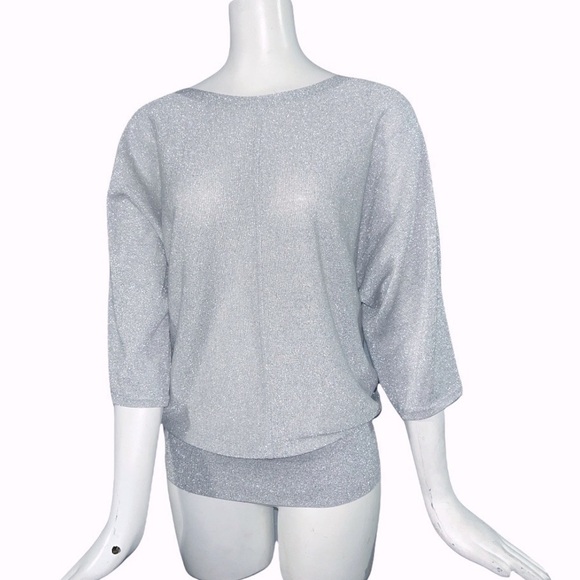 Talbolts Silver Sparkly Top - Picture 4 of 7